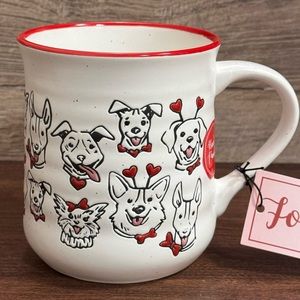 Gorgeous 🥰 Multiple Dogs 🐶 Hand painted Ceramic Mug - NEW
